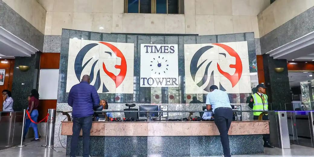 Visitors at Times Tower in Nairobi, the headquarters of the Kenya Revenue Authority. Credit: Google.