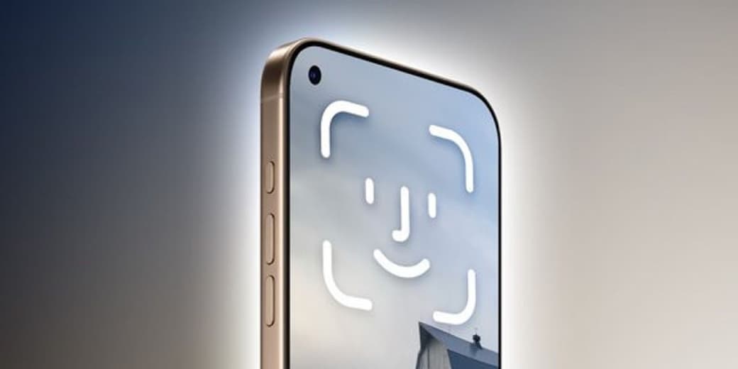 An iPhone concept showing a smaller front camera cutout. Credit: WCCF Tech.